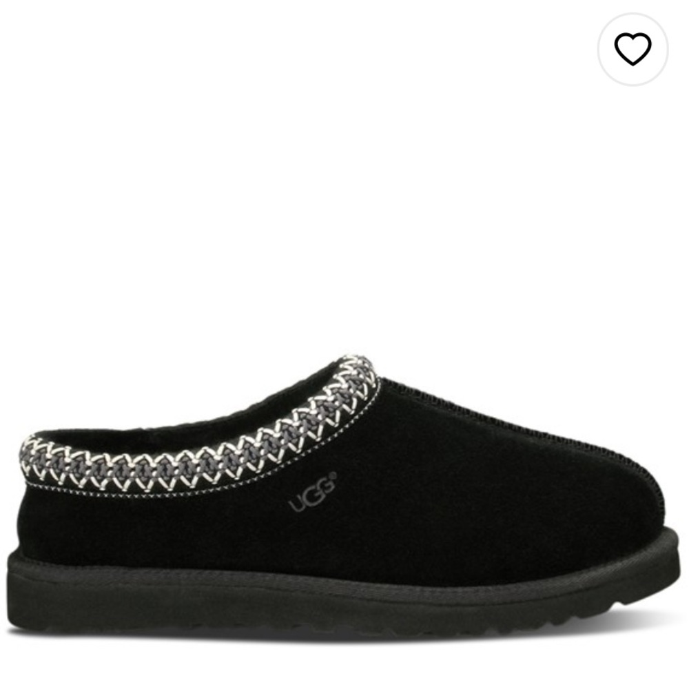 Women’s black Tasman slippers